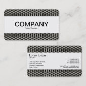 Carte De Visite Bande centrale (à bordure) - Aiguille à miel (Devant / Derrière)