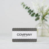 Carte De Visite Bande centrale (à bordure) - Aiguille à miel (Debout devant)