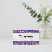 Carte De Visite Bande centrale - Abstraite fractale 061012a (Debout devant)