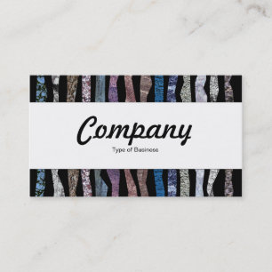 Carte De Visite Bande centrale - Bandes minérales