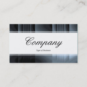 Carte De Visite Bande centrale (bordé) - Script - Tex couleur