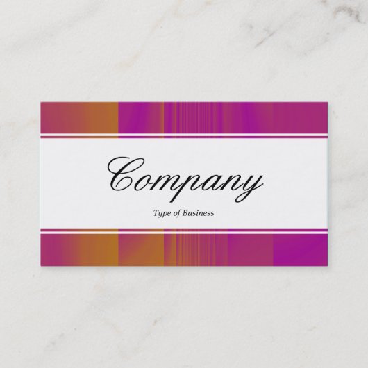 Carte De Visite Bande centrale (bordé) - Script - Tex couleur (Devant)