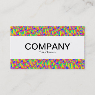 Carte De Visite Bande centrale (bordure) - Abstrait 080716(7)