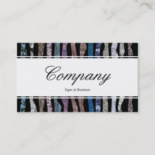 Carte De Visite Bande centrale (bordure) - Bandes minérales