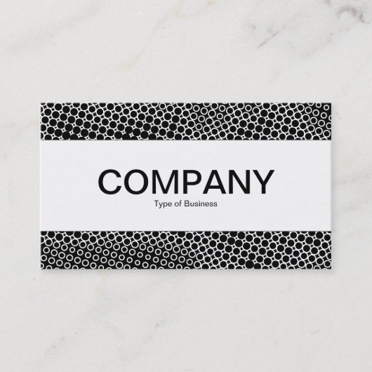 Carte De Visite Bande centrale - demi-ton extrême (Devant)