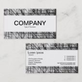 Carte De Visite Bande centrale - échafaudage (Devant / Derrière)