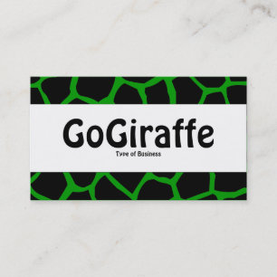 Carte De Visite Bande centrale - GoGiraffe - 009900
