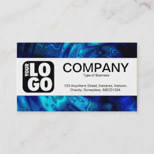 Carte De Visite Bande centrale (Logo) - Bain Romain