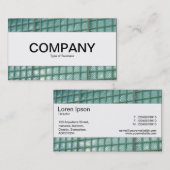 Carte De Visite Bande centrale - Mur en verre 03 (Devant / Derrière)