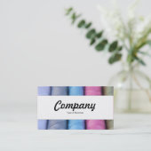 Carte De Visite Bande centrale - Roulettes de coton (Debout devant)