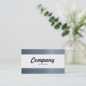 Carte De Visite Bande Centre - Tubes Chrome (Debout devant)