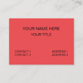 Carte De Visite Bande de cassette Mixtape Musique Artiste (Dos)