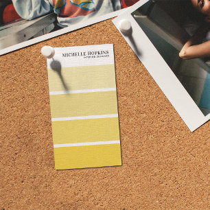 Carte De Visite Bande de couleurs de peinture moderne  Concepteur 