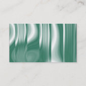 Carte De Visite Bande de couleurs - Dk Green - Texture 21 (Dos)