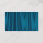 Carte De Visite Bande de couleurs - Noir - Bleu (Dos)