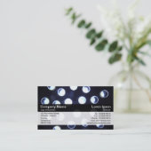 Carte De Visite Bande de couleurs - Noir - LED (Debout devant)