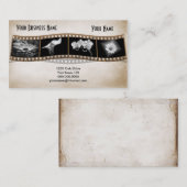 Carte De Visite Bande de film (Devant / Derrière)
