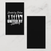 Carte De Visite Bande De Marquage Divisée Par Section Unis Par Har (Devant / Derrière)