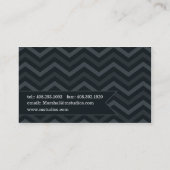 Carte De Visite Bande de monogramme (Dos)