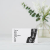 Carte De Visite Bande de pellicule cinématographique (Debout devant)