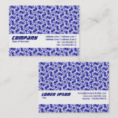 Carte De Visite Bande de texture 011 (Devant / Derrière)