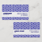 Carte De Visite Bande de texture 011 (Devant / Derrière)