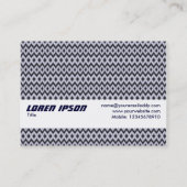 Carte De Visite Bande de texture 05 (Dos)