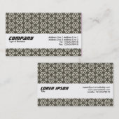 Carte De Visite Bande de texture 08 (Devant / Derrière)