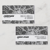 Carte De Visite Bande de texture - Circleville (Devant / Derrière)