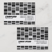 Carte De Visite Bande de texture - Codex (Devant / Derrière)