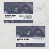 Carte De Visite Bande de texture - Cymbalisme (Devant / Derrière)