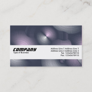 Carte De Visite Bande de texture - Cymbalisme II