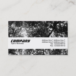 Carte De Visite Bande de texture - Dans les arbres II