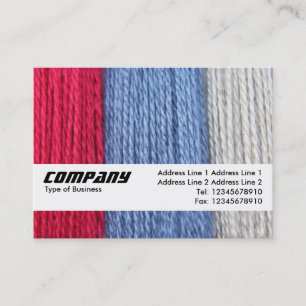Carte De Visite Bande de texture - Fil de créature