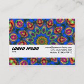 Carte De Visite Bande de texture - Fruits abondants (Dos)