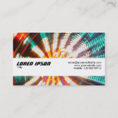 Carte De Visite Bande de texture - Grande roue (Dos)