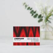 Carte De Visite Bande de texture - Hall de flamme II (Debout devant)
