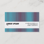 Carte De Visite Bande de texture - Jet Stream (Dos)