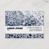 Carte De Visite Bande de texture - lessives de savon (Dos)