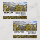 Carte De Visite Bande de texture - Pays de Midas (Devant / Derrière)