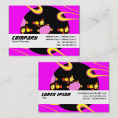 Carte De Visite Bande de texture - Radio Ate the Video Star (Devant / Derrière)