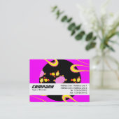 Carte De Visite Bande de texture - Radio Ate the Video Star (Debout devant)