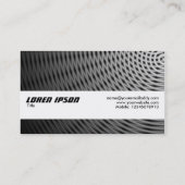 Carte De Visite Bande de texture - Rayon Lune (Dos)