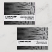 Carte De Visite Bande de texture - Rayon Lune (Devant / Derrière)