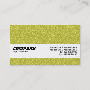 Carte De Visite Bande de texture - Texture en relief jaune