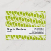 Carte De Visite Bande de texture V2 - Abstrait 080716(8) (Dos)