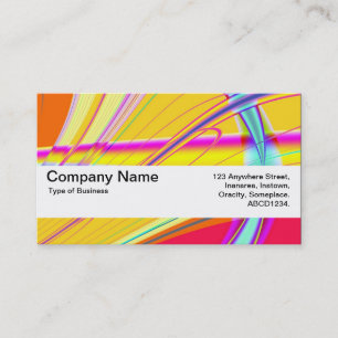 Carte De Visite Bande de texture V2 - Abstrait fractal 061012e