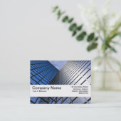 Carte De Visite Bande de texture V2 - Bloc de bureau représentatif (Debout devant)