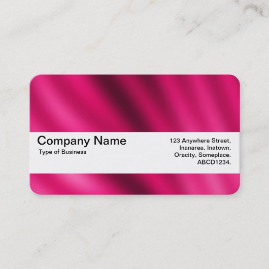 Carte De Visite Bande de texture V2 - Dégradé de Crimson (Devant)