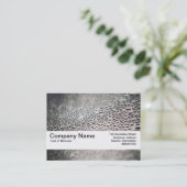 Carte De Visite Bande de texture V2 - Droplets d'eau sur verre 02 (Debout devant)